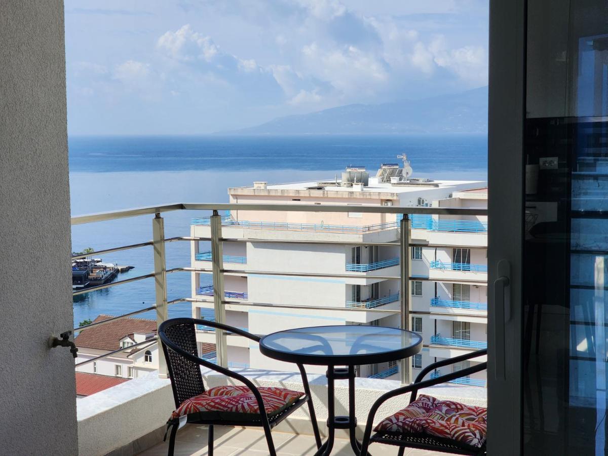 Amazing Sea View Apartment Саранда Екстер'єр фото