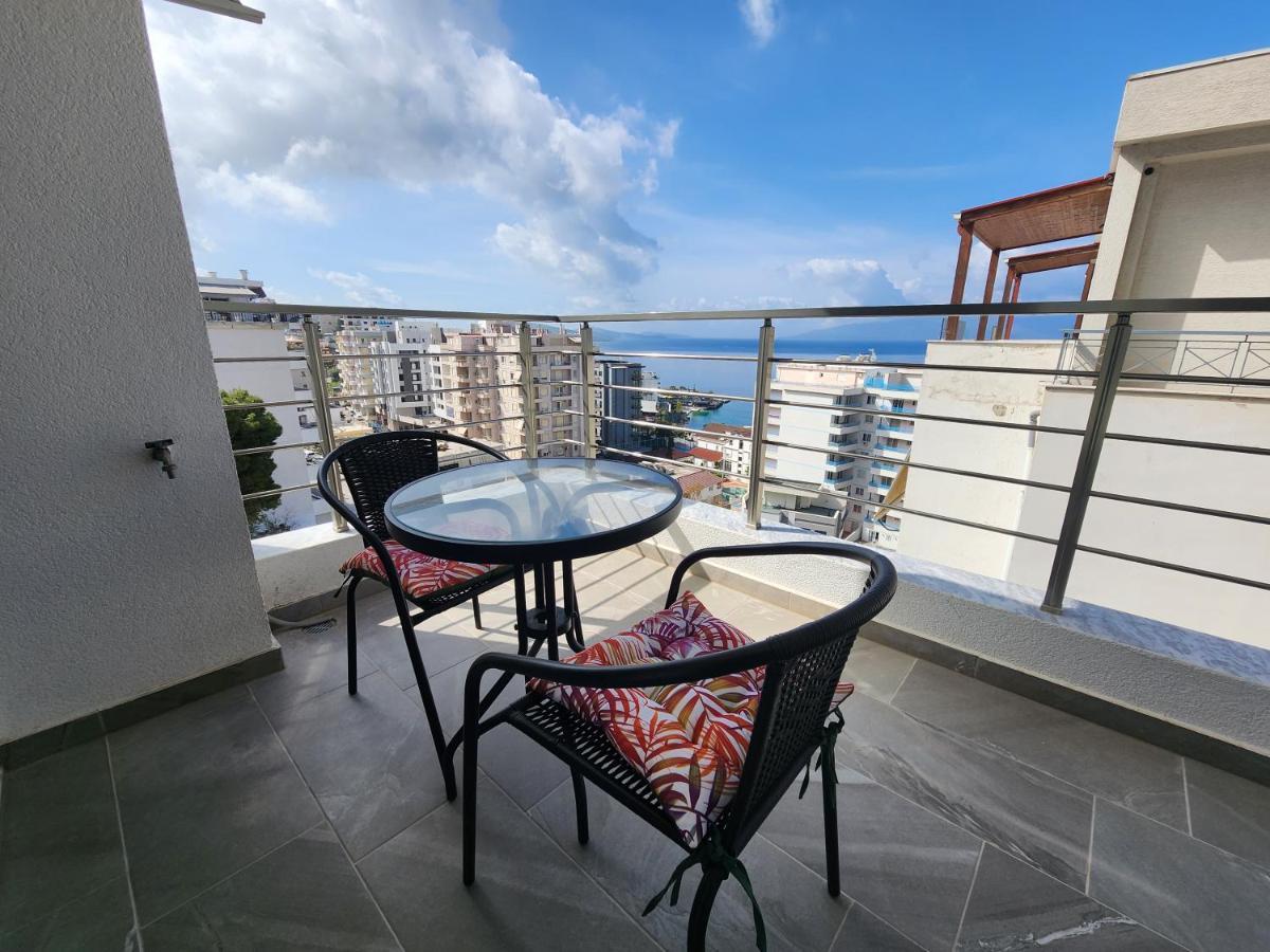 Amazing Sea View Apartment Саранда Екстер'єр фото
